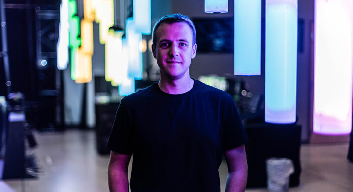 PhD student Derrick Bransby